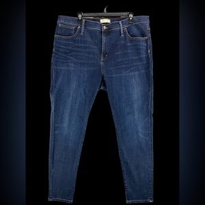 Madewell Denim High-Rise Skinny, Size‎ 35